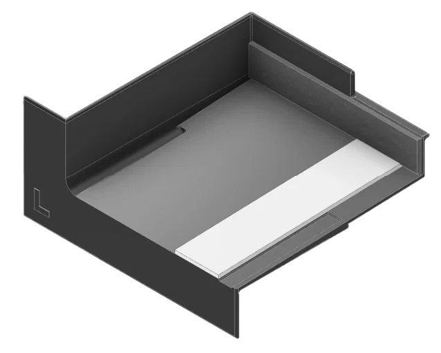 1000034770 – JAEGER Slide Out Seal, For Cable Driven Slide Mechanism Black Polymer With Left Hand And Right Hand Slid...